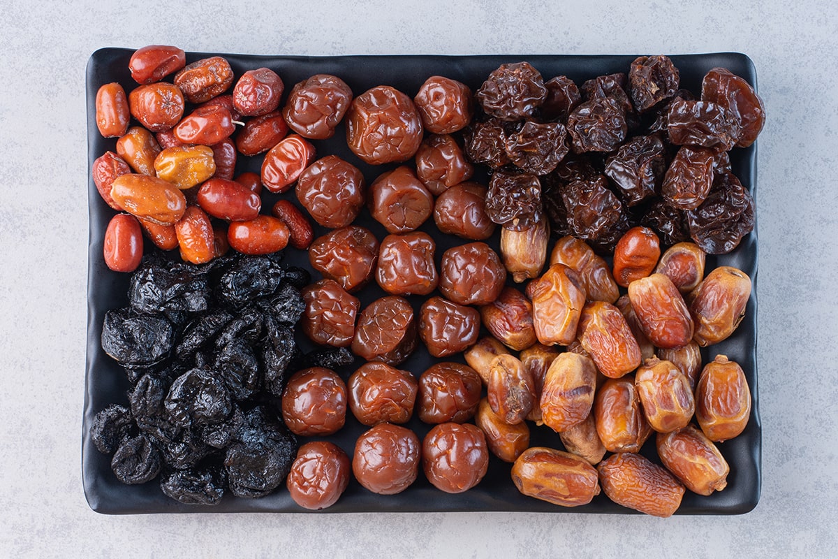 Comparing the Amount of Energy and Nutrients in Different Types of Dates